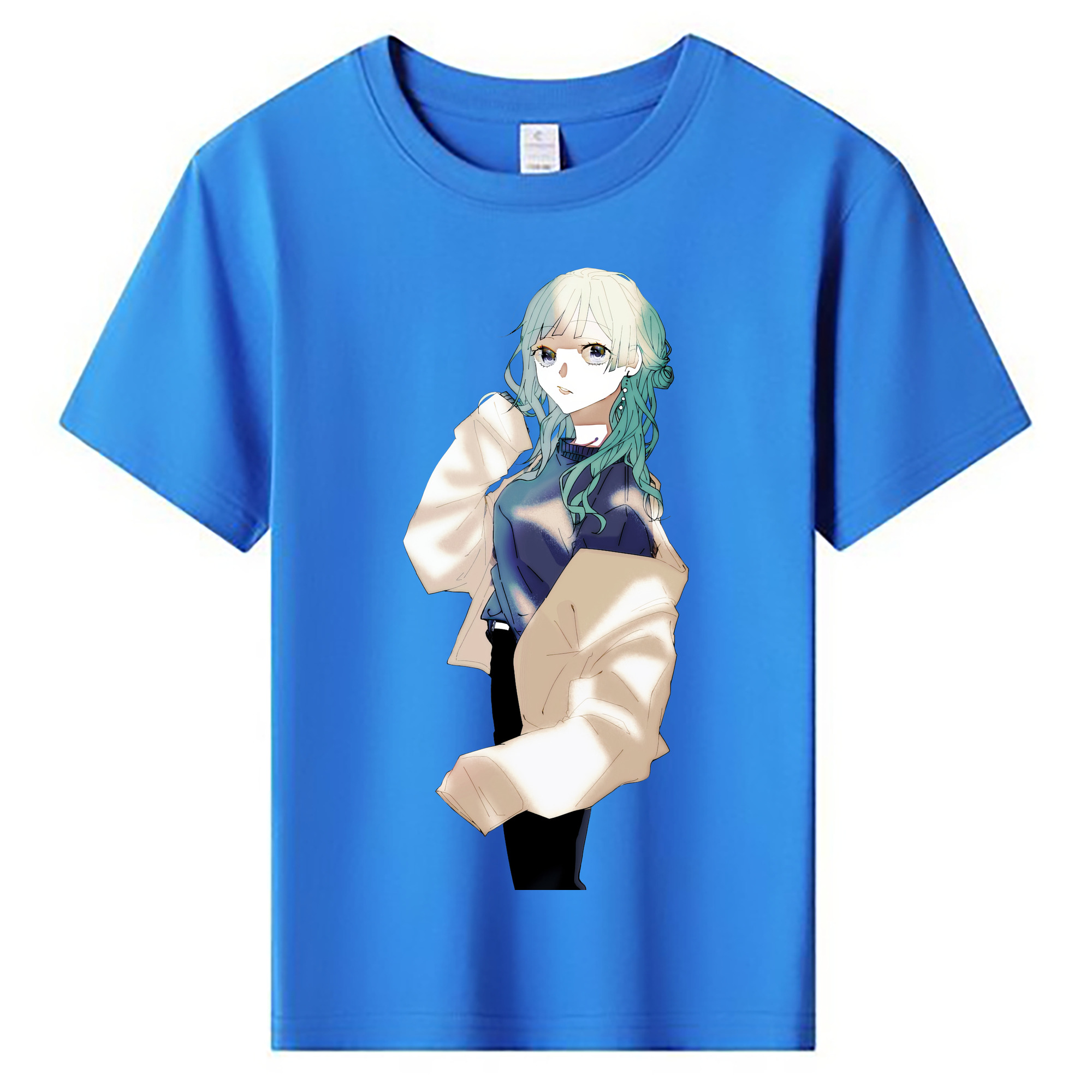 （画像用） 呪術廻戦 Jujutsu Kaisen 綿100％キッズTシャツ（フロントプリント）